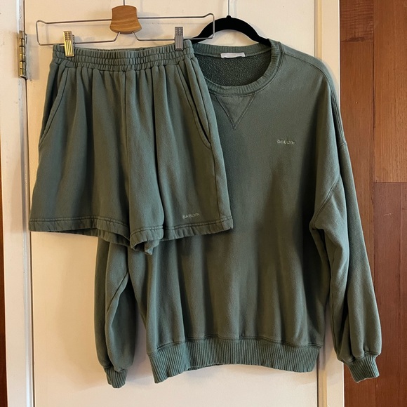 Sablyn Frankie Sweatshirt and Jules Shorts in Aspen - Picture 2 of 15